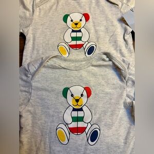 HBC Stripes Longsleeve Infant Bodysuit 18-24 months x2